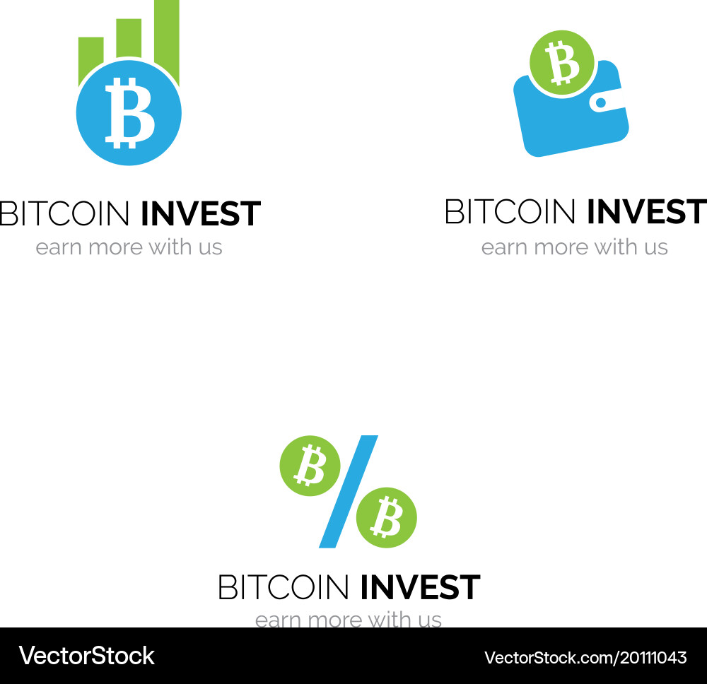 bitcoin invest logotipas